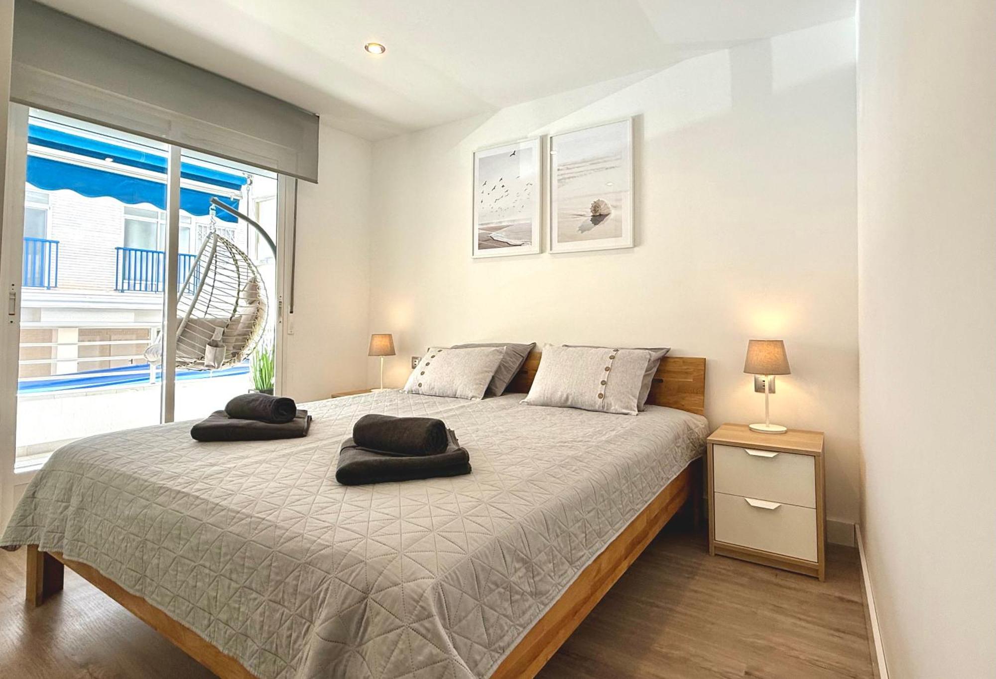 Be Happy, Santa Pola Apartamento A 50 Metros De La Gran Playa Dış mekan fotoğraf